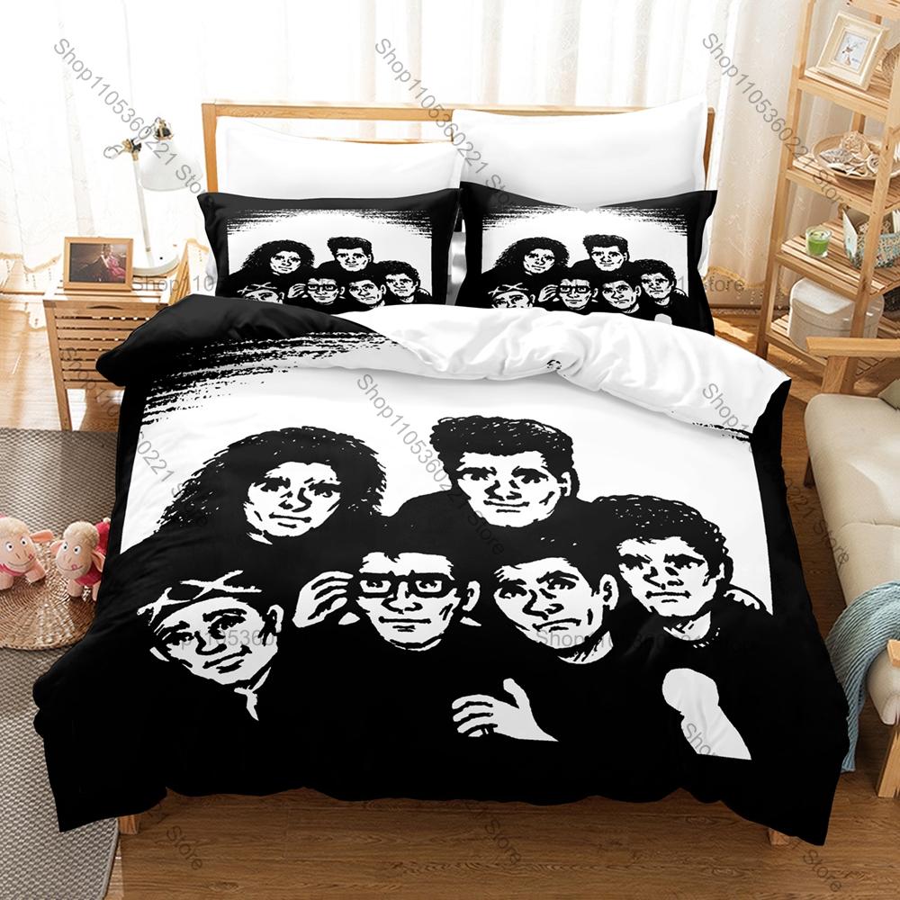 INXS Bedding Set Duvet Cover + 2 Pillowcases Australian New Wave Rock Michael Hutchence Vintage 80s Bedroom Decor