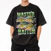 Master Baiter Funny Fishing T Shirts Hip Hop Washed Cotton Harajuku T-Shirts Vintage for Men Women Streetwear Summer Tees