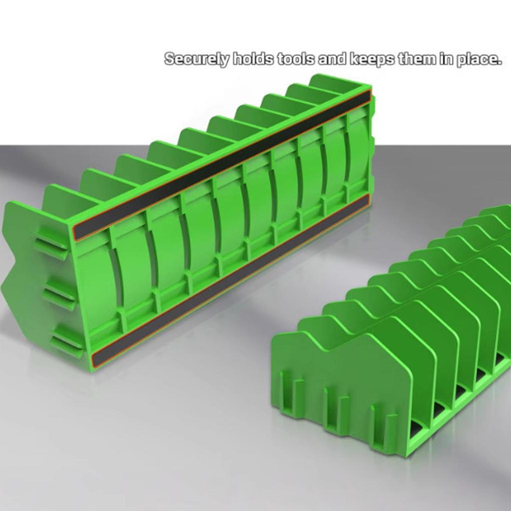 Стойка-органайзер для плоскогубцев, 10 слотов, плоскогубцы, кусачки, молоток, органайзер для инструментов с нескользящей резиновой основой для эффективного хранения инструментов
