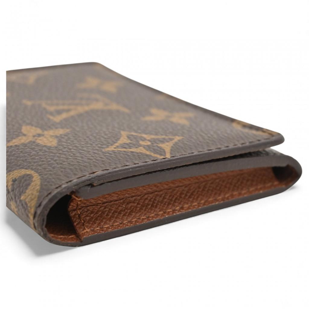 Оригинал LOUIS VUITTON Monogram Конверт Визитница M63801 lv6924rf Б/У