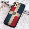 Krajews Чехол для телефона с гербом Доминиканской Республики для iPhone 17 Air 16 15 14 plus 11 12 13 pro max coque Shell Fundas