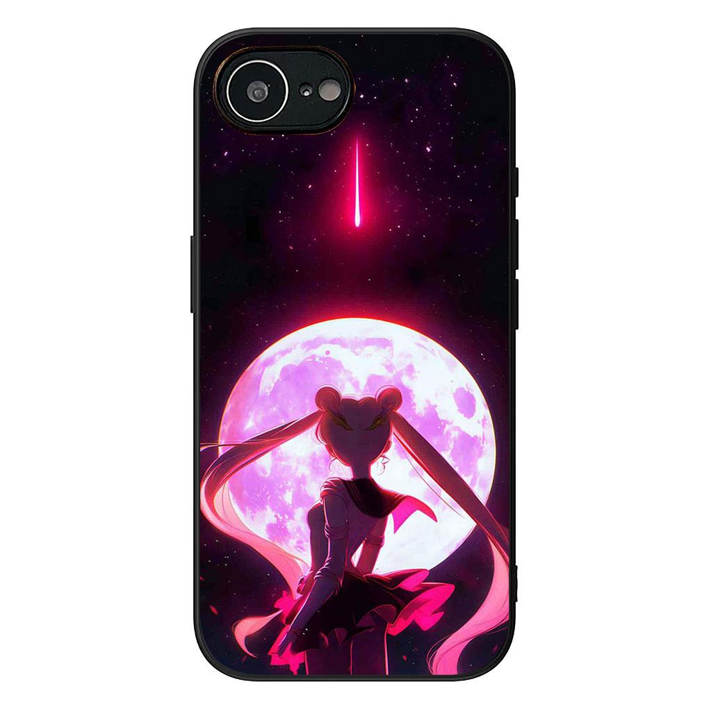 Мягкий чехол для телефона Samsung Galaxy S25 S24 S23 FE Plus Ultra S7 Edge A16 A15 5G s25+ Чехол S-Sailors Аниме Девушка Луна Корпус