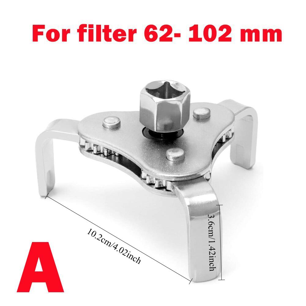 Новый универсальный ключ для масляного фильтра, регулируемый ключ для установки, удаления, ремонта, инструменты для ремонта автомобиля, инструмент для снятия