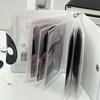 Корейский держатель для фотокарточек из ПВХ Черный Cortis 32 кармана Альбом для фотокарточек Книга для коллекции карточек айдолов