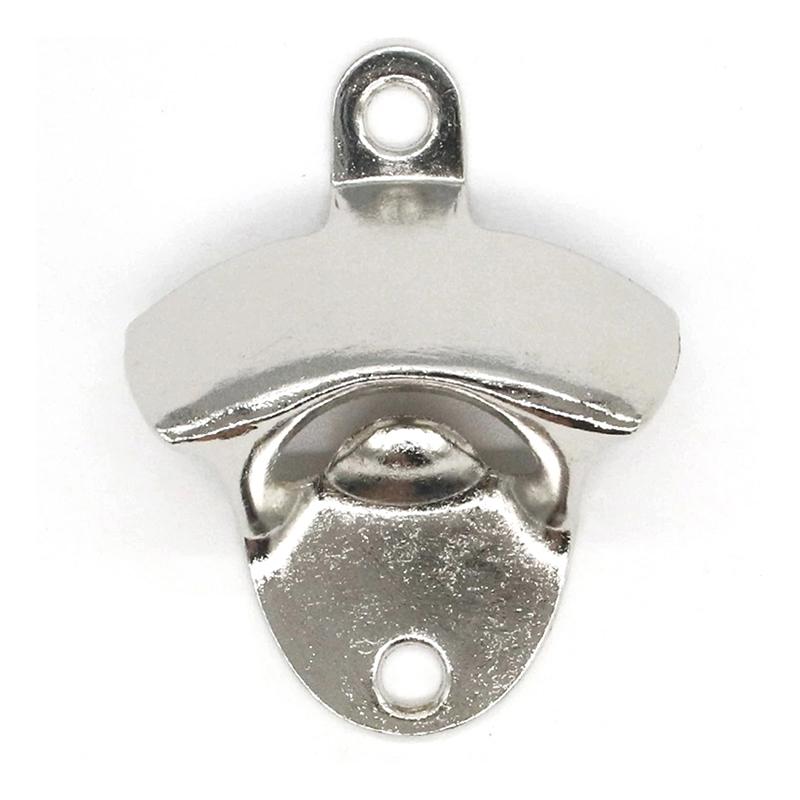 Настенный цинковый сплав открывалка для бутылок консервные банки квадратная бронзовая открывалка для пива