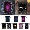 Divinations Tablecloth Oracles Card Deck Table Board Game Bag Drawstring Jewelry Tarot Pouch Gifts Packaging Wedding Bag
