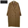 SACRA 121500011 BROWN WOOL BLEND DOUBLE BREATH REVER TAILORING L.COAT Coat 38 BrownUsed