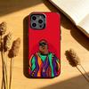 B-Biggie Smalls B-BIG Art Phone Case For iPhone17,16,15,14,13,12,11 Plus,Pro Max Black Candy silver phone case
