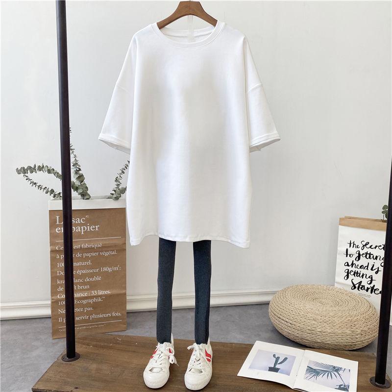 Женская футболка оверсайз в стиле хип-хоп 2021, уличная одежда в стиле Харадзюку, белая, черная футболка с коротким рукавом, хлопковая свободная футболка в стиле хип-хоп, большие размеры