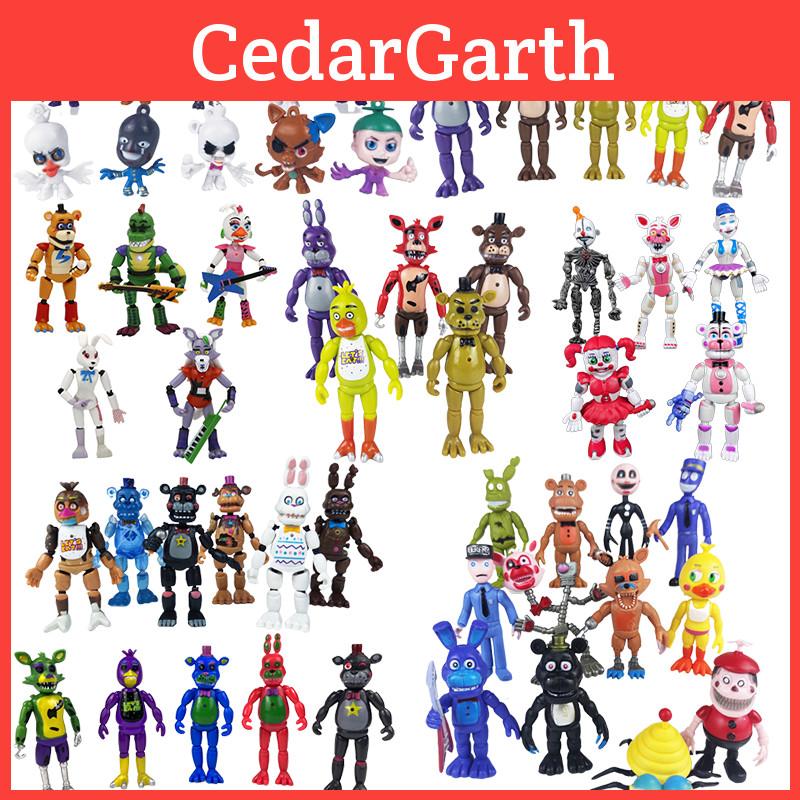 Нежный набор фигурок Fnaf Идеально подходит для демонстрации в качестве коллекционных предметов