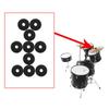 10 Pcs Drum Cymbal Felt Pad Round Cymbal Stand Felt Washers Non Slip Felt Pads Cushions Percussion Drum Accessories