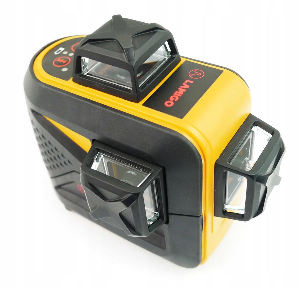 Niwelator laserowy wieloliniowe 360 stopni cross 3d lamigo czerwona wiązka
