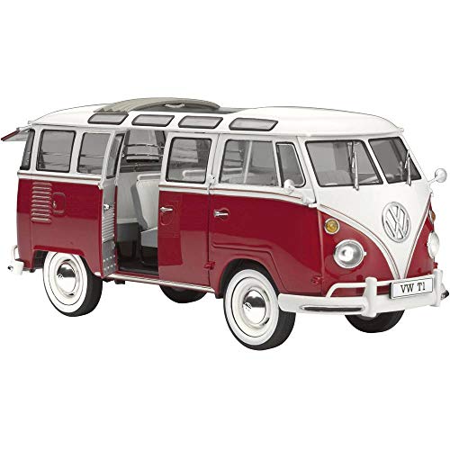 Немецкий Revell 1/24 Фольксваген T1 Samba Bus 07399 пластиковая модель