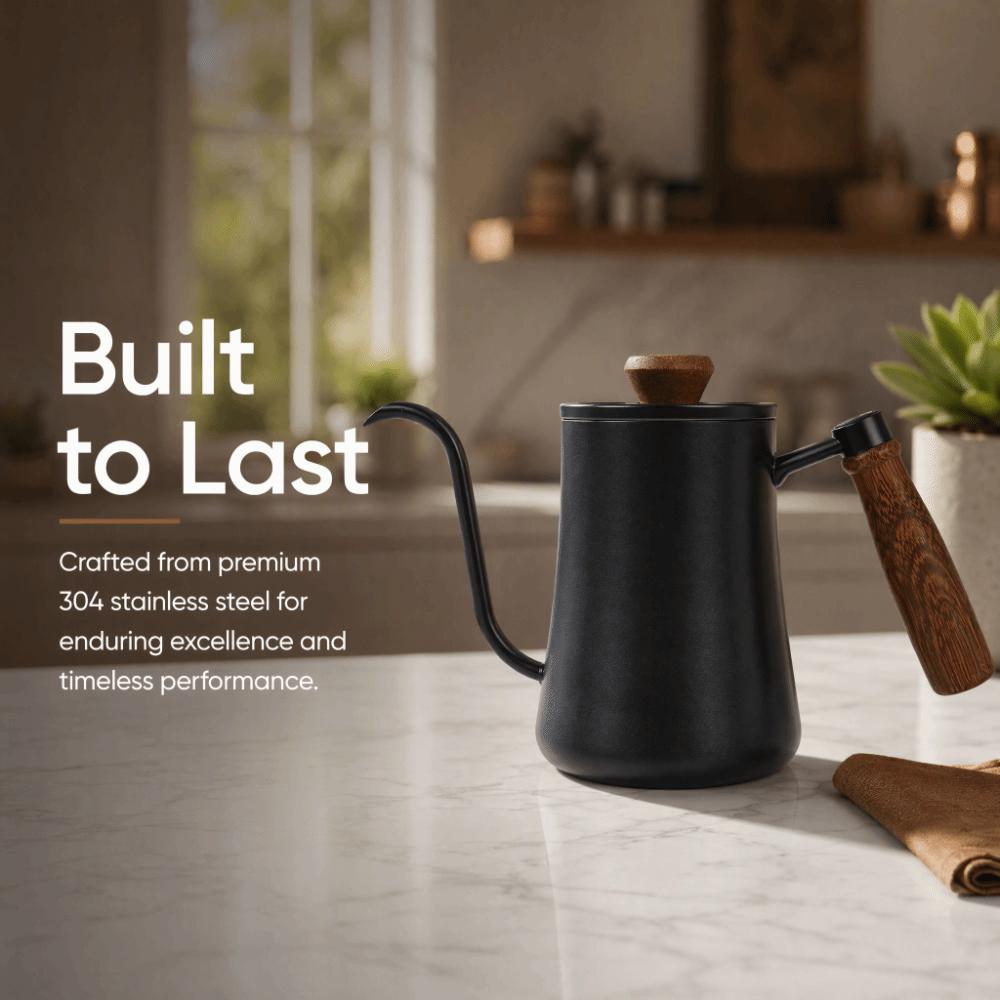 500ML Capacity Hand Brew Coffee Kettle Narrow Long Spout 500ML Coffee Kettle Home Brewing
