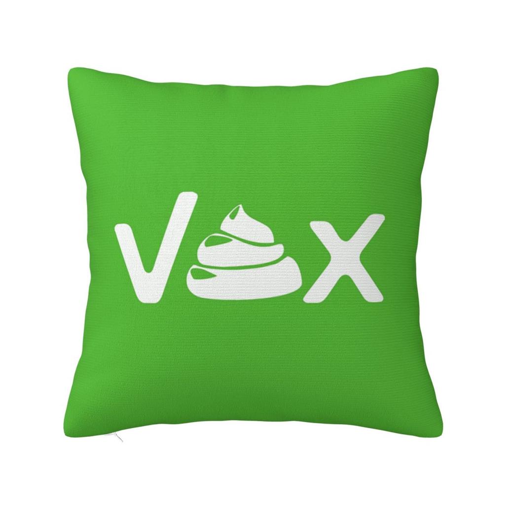 Espana Vox Logo Spain Political Party Spanish Square Pillowcase Cushion Cover Pillow Case Throw Pillow Cover for Home Sofa