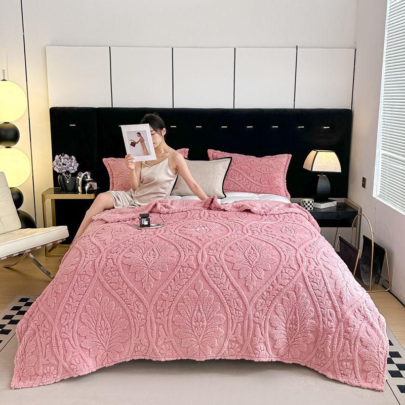 Одеяло из бархата Тафу, супертолстое теплое одеяло, зимнее толстое фланелевое простынь-одеяло