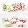 YUBBAEX Volume 6 Masking Tape Set Plants Fruits Flowers Washi Art DIY Crafts Bullet Journal Supplies Planner Scrapbooking Cards Gift Wrapping (Fresh