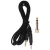 2.5mm To 3.5mm 6.35mm Headphone Audio Cord Connector for Shure SRH440 Philips SHP9000