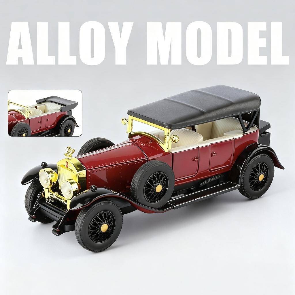 1:32 Rolls Royce Phantom I 1925 Alloy Car Diecasts & Toy Vehicles Metal Toy Car Model Sound and light Collection Kids Toy