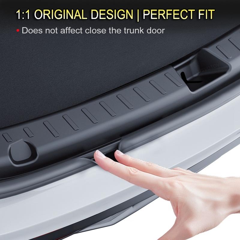 For Tesla New Model Y LAUNCH 2025 Juniper 2025+ Trunk Threshold Strip TPE Anti Scratch Protection Lid Cover Trunk Sill Guard Mat