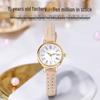 Chic Minimalist Women's Leather Strap Quartz Watch