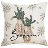 Home Textile Christmas Pillow Covers Xmas Trees Pattern Cushion Cover Pillow Cases  Home