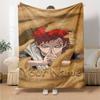 Naruto Character Customize Text Blanket Multi-purpose Personalized Blanket Soft Warm Cozy Versatile for Nap Home Decor Couch Livingroom