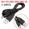 1M USB Charger Cable Cord Charging Data Cord Wire USB Data Cable Charger Cable for NS 2DS NDSI 3DS 3DSXL NEW 3DS NEW 3DSXL
