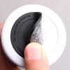 4Pcs Round Black Rubber Coaster Pad Self Adhesive Cup Bottom Stickers Non-Slip Anti-Scald Tumbler Cup Protective Pads