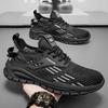 Men's Shoes New Spring Mesh Fashionable, Comfortable and Convenient One-pedal Casual Sports Lace-up Trendy Shoes