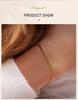 Figaron Chain Bracelet Women, 3mm/5mm/7mm Stainless Steel Wristband, Minimalist Stackable Jewelry