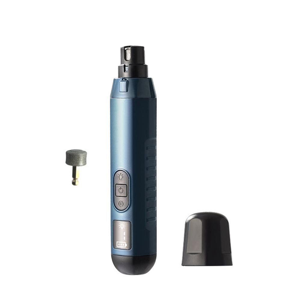 Pet Nail Polisher With Lights, Blood Line, Electric Charging, Nail Clipper, And Dog Manicure