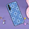 Moroccan Pattern Case For Huawei P30 P20 P40 Lite Nova 5T 11i 8i 3i 9 10 SE 11 Pro Y90 Y70 Y61 Y60 Y91 Cover
