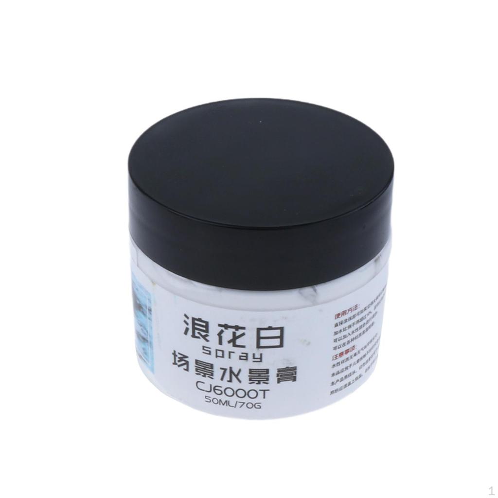 Моделирующая паста для диорам DIY Пейзаж Декорации Портативный Прочный Поделки Легкий Симуляция Воды