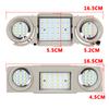 Car Interior Dome Roof Lights For VW Passat CC B6 B7 Golf Tiguan Touran Scirocco Seat Leon Alhambra Skoda Superb Octavia 48 LED Car-Styling
