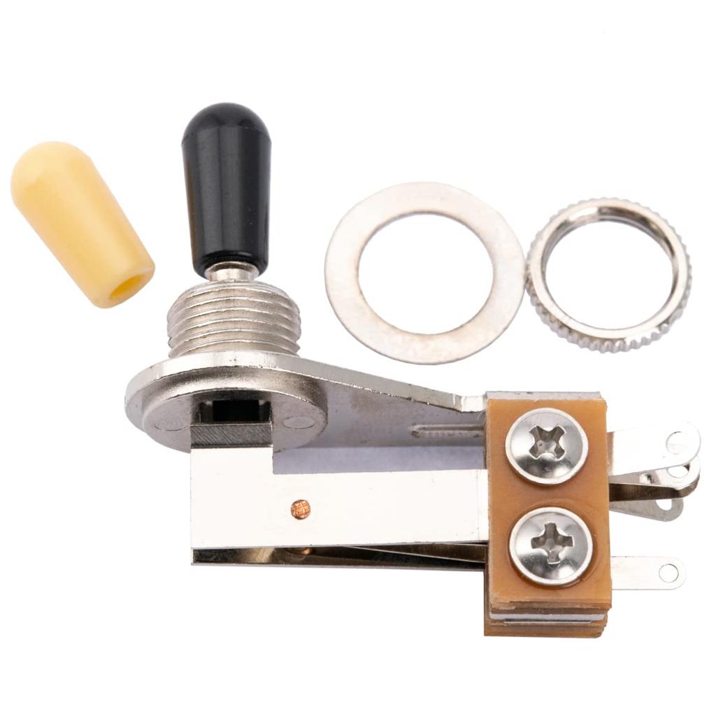 Musiclily Basic 3WAY Toggle Switch Горизонтальный метрический размер для электрогитары LP Les Paul SG