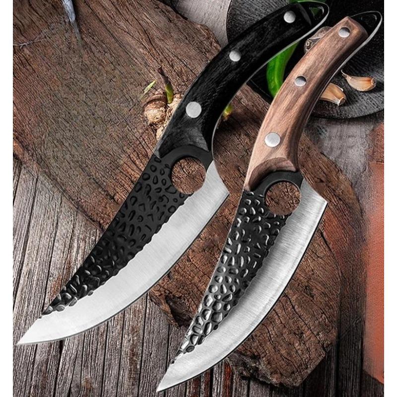Hammer Boning Knife Ring Curved Knife Killing Fish Knife Killing Pig Beef and Mutton Knife Professional Butcher Knife Selling Meat Knife Sharp Knife