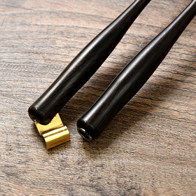 Retro English Oblique Calligraphy Dip Pen Nib Holder Handmade Antique Fountain