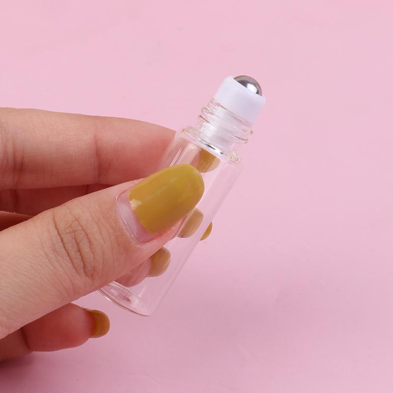 1/2/3/5/10 мл Пустой флакон с роликовым шариком для духов Контейнер для жидкости/масла Многоразовые флаконы Портативный мини-контейнер