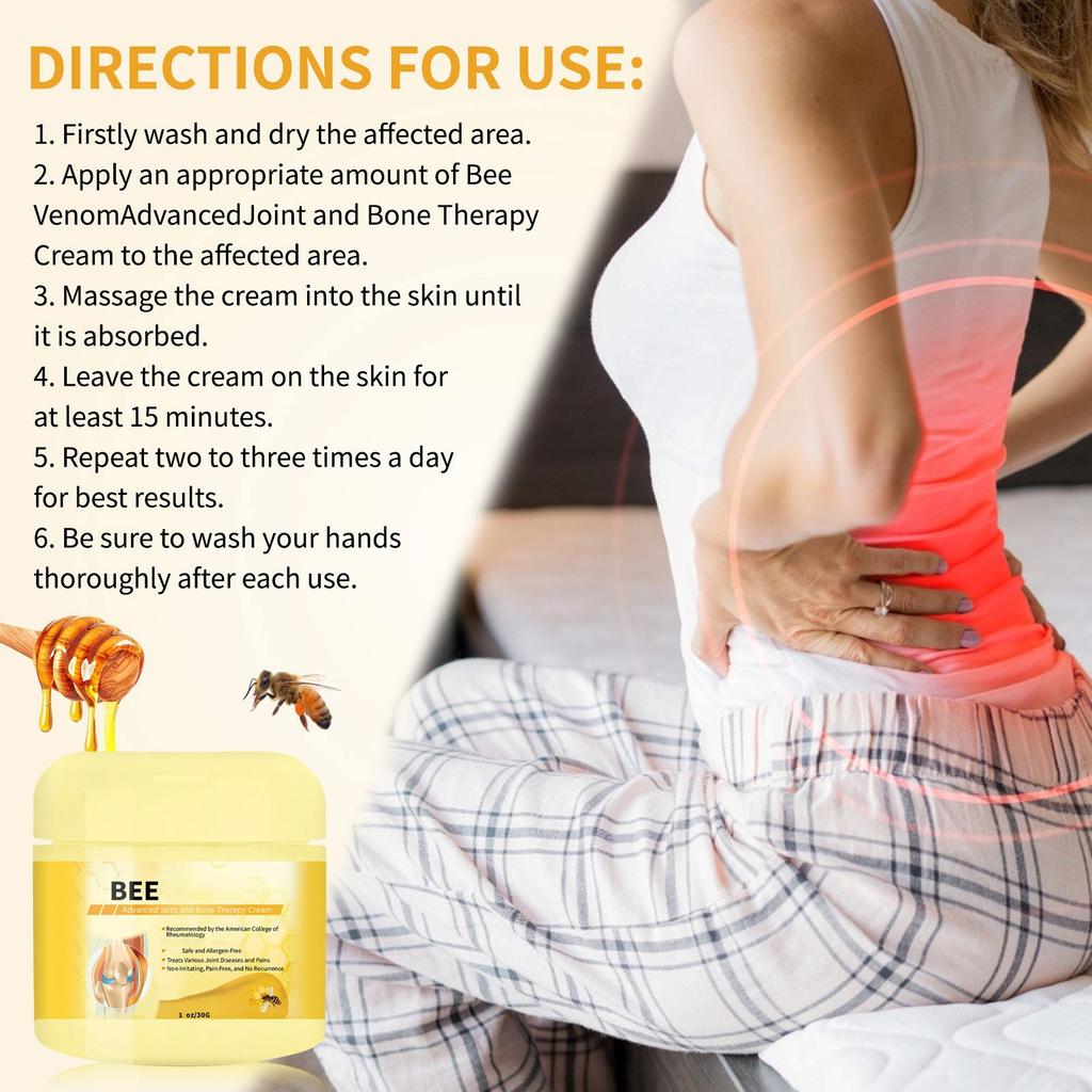 Улучшенный крем для суставов и крем для суставов с прополисом, успокаивающий крем для шеи, талии, спины, рук, ступней и ног