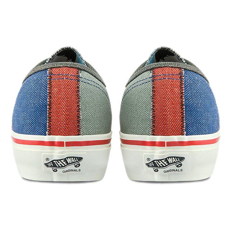 Vans Кроссовки унисекс Nigel Cabourn x OG Authentic LX Crazy Navy Mix, разноцветные VN0A4BV99RD