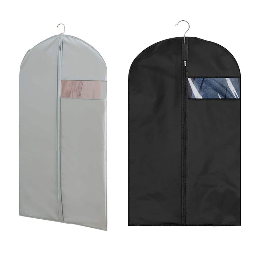 Dustproof Clothing Covers Coat Suit Dress Protector Hanging Garment Bags Closet Organizer Waterproof Clothes Dust Cover
