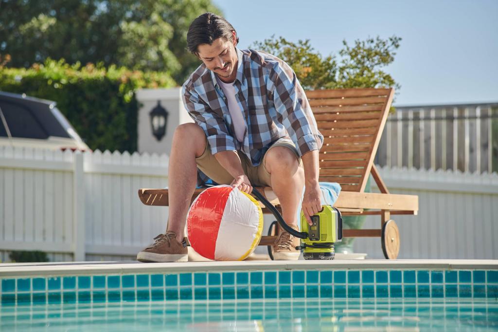 RYOBI RMI18-0 Аккумуляторный компрессор 18 В ONE+ 10,34 бар, только корпус высокого давления