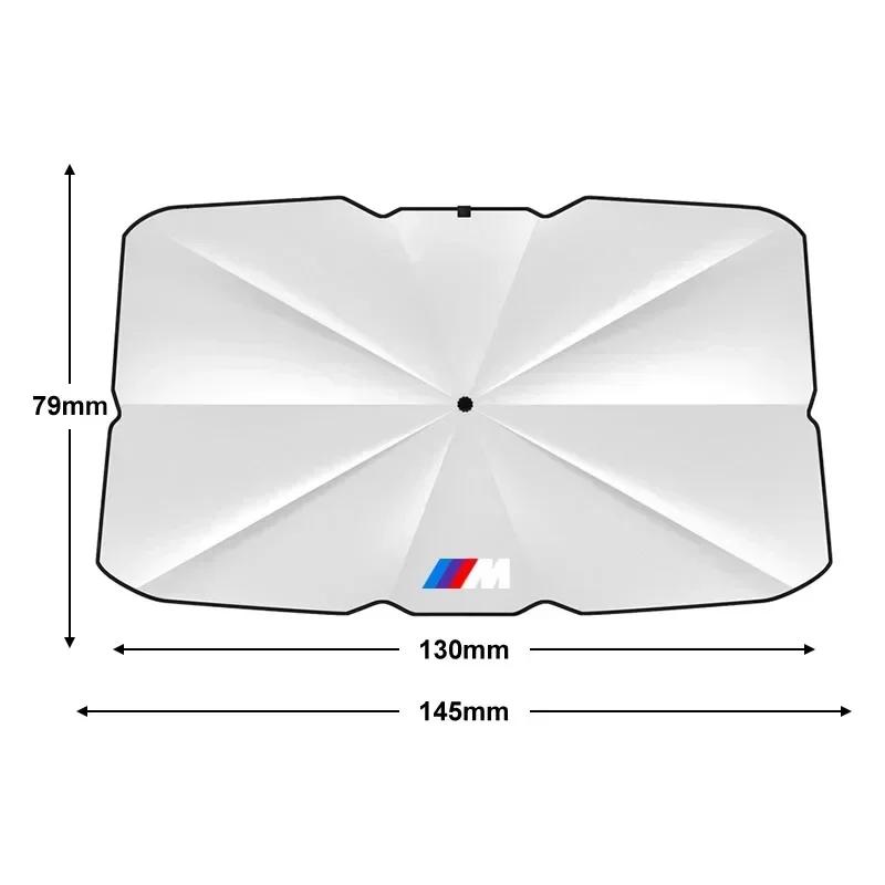 LFRNN1 Car Sticker Car Windshield Sunshade Anti UV Protector Parasol For BMW E53 E70 E71 E72 E83 X1 X2 X3 X4 X5 X6 X7 E84 F48 F49 F39 F
