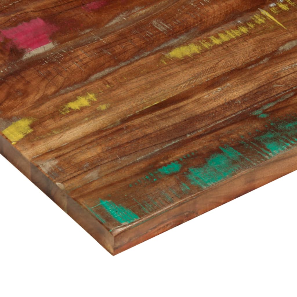 Table Top 140 x 60 x 1.5 cm Rectangular Reclaimed Wood Solid