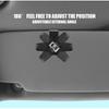 Для Peugeot 208 3008 308 2008 207 107 508 607 106 406 407 307 206 301 408 500 Автомобильный солнцезащитный козырек Зажим для солнцезащитных очков Держатель-зажим для очков