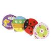 Music Toys Tambourine Cartoon Pattern Kids Bell Drum Children Hand Drum  Baby Gifts