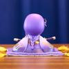 10СМ Genshin Impact Бельзебуб Сяо Кли Аниме Фигурка Милая Кукла Сидящая Модель ПВХ Игровая Серия Коллекция Скульптура Украшение