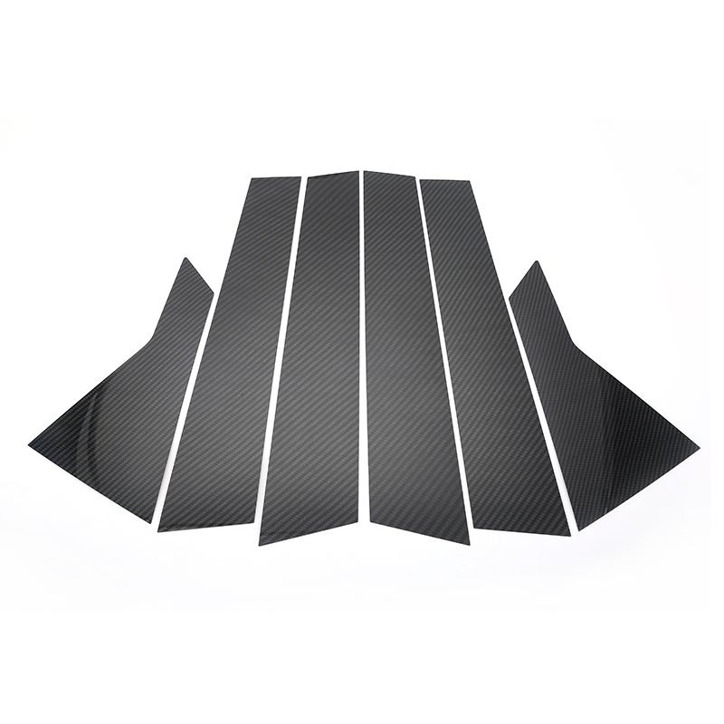 V6Pcs автомобильные стойки для оконных стоек, накладки, наклейки, внешние детали, аксессуары для Chrysler 300/300C