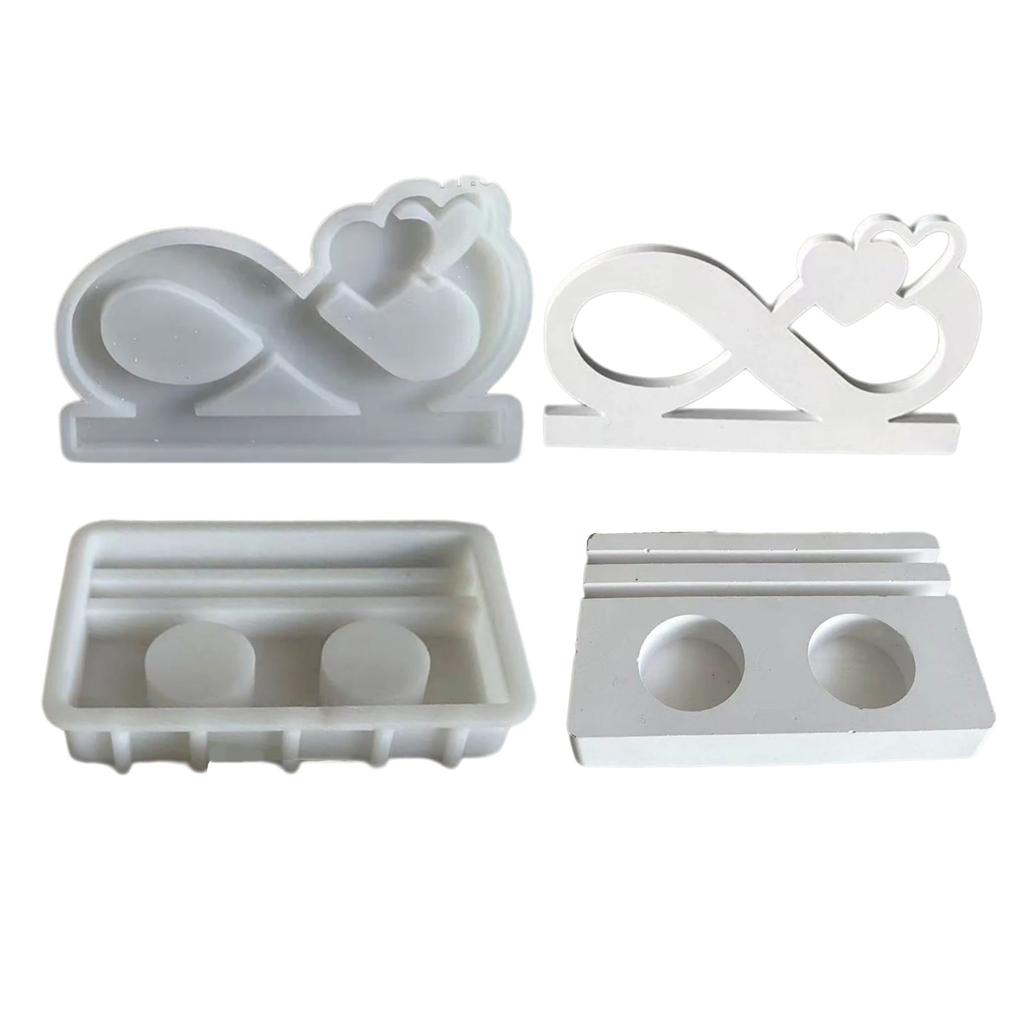 Geometric Candle Mold Silicone Mold for Candle Holder Reusable Candle Resin Epoxy Mould Casting Molds DIY Silicone Mould